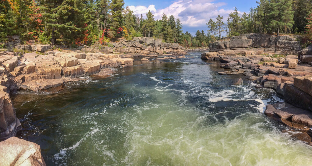 Pabineau Falls, Nepisiguit, Northern NB on Sept. 26