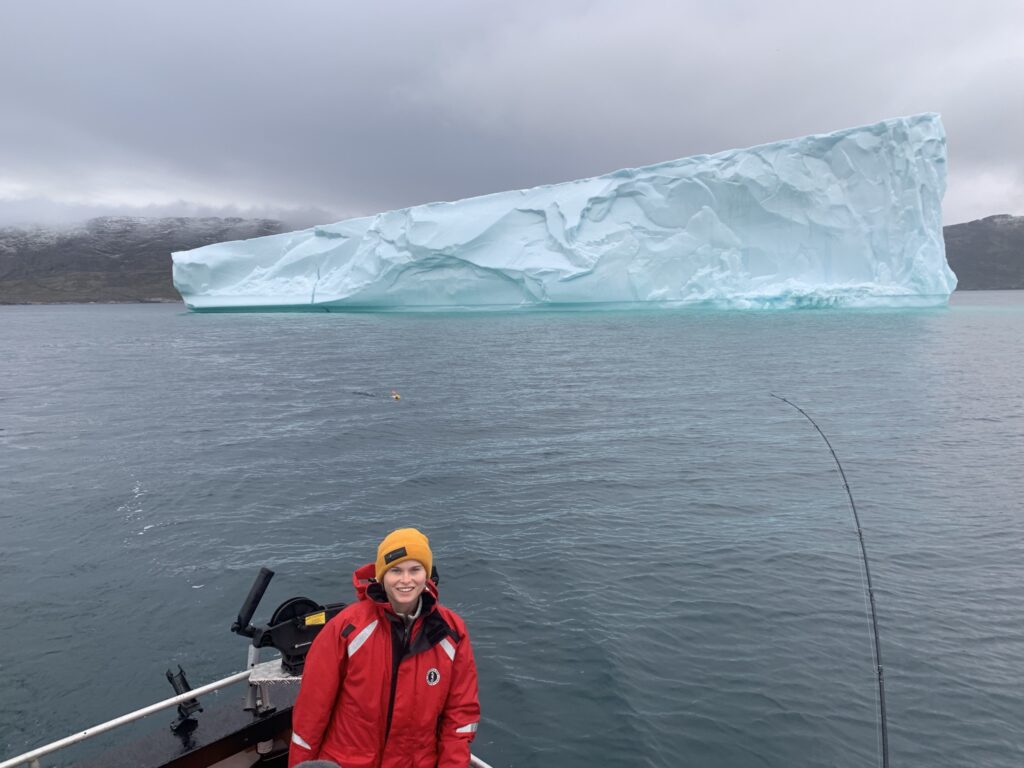 h perry large iceburg west greenland 2021