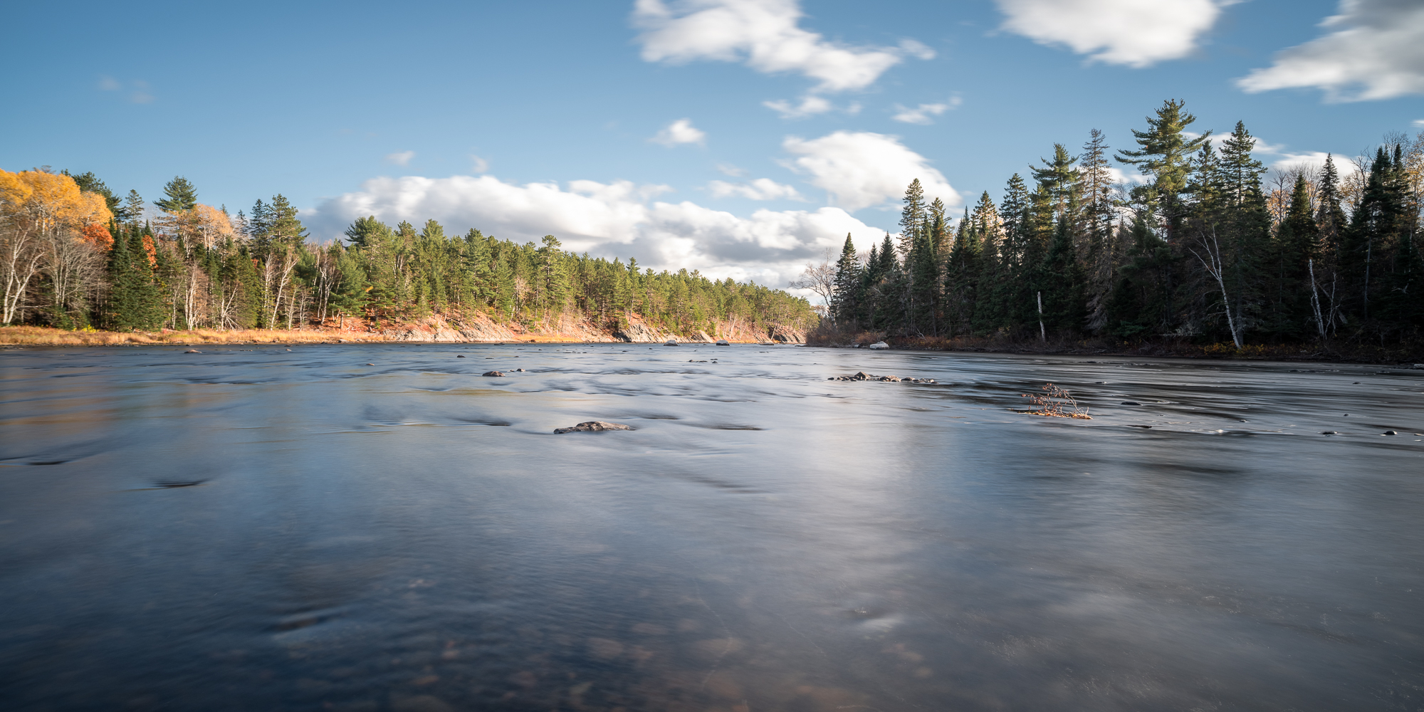 Late October on the Nepisiguit River. Photo by: Adam Hodnett